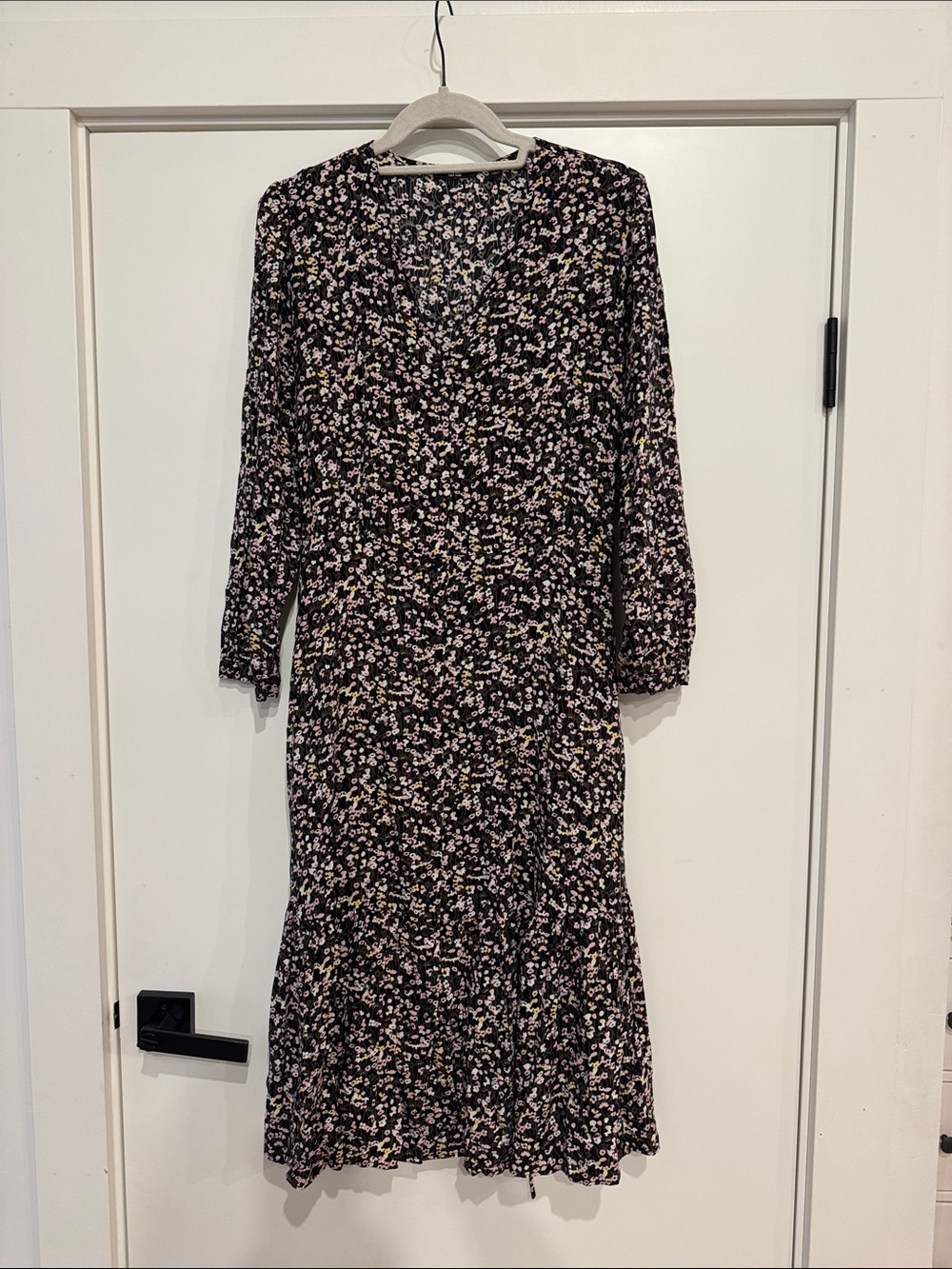 Uniqlo Floral Print Dress Size M